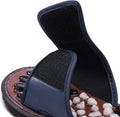 Acupressure Mat Pebble Foot Massager Relaxer Pain Relief Health Sandals Slippers Relaxation Gifts for Men Women(Blue25)