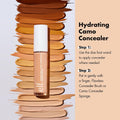 E.L.F. Hydrating Camo Concealer, Covers Blemishes & Under-Eye Circles, Full-Coverage & Delivers a Satin Finish, Vegan & Cruelty-Free, Fair Beige