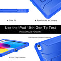 Soke Case for Ipad (A16) 11Th Generation 11-Inch 2025, Ipad 10Th Generation 10.9-Inch 2022, with Built-In Screen Protector and Kickstand, Rugged