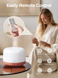 Innogear 500Ml Essential Oil Diffuser with Remote Control, Premium Ultrasonic Aromatherapy Diffusers Scent Humidifier Vaporizer Auto-Off Timer for