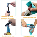 Otstar Latest Jar Opener for Seniors with Arthritis, Weak Hands, Multi-Function Bottle Opener with Non Slip Rubber Jar Opener Gripper Pad and