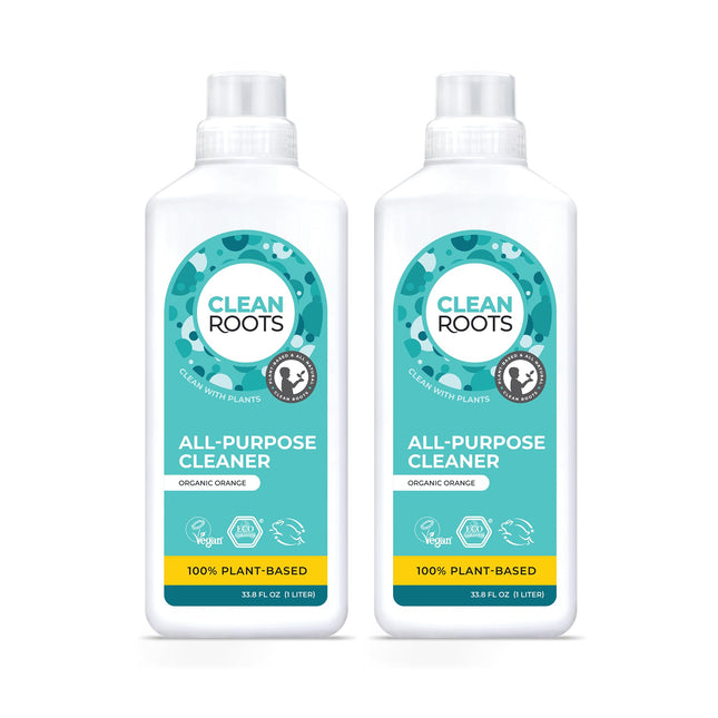 All-Purpose Cleaner, Ecogarantie Certified 100% Organic & Natural Ingredients, Scented with Organic Orange Essential Oil