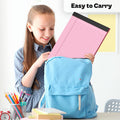 2 Pcs Legal Pads 8.5 X 11 Pink Note Pads 8.5 X 11 Notepad 8.5 X 11 Micro Perforated Writing Pads 8.5 X 11 Lined Paper Pads Wide Ruled Pad of Paper