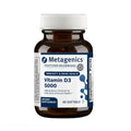 Metagenics Vitamin D3 5000 IU Supplement - High Potency Softgels for Immune, Bone & Heart Health* - 125 mcg Cholecalciferol in Coconut Oil for