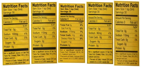 Cholula Hot Sauce Variety Pack - 5 Different Flavors