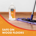 Better Life Floor Cleaner - Liquid Multipurpose Cleaner for Wood, Tile, Laminate, Vinyl, Bamboo - Hardwood Floor Cleaner for Mopping - Citrus