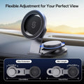 SYNCWIRE Fits Magsafe Car Mount for Universal Dashboard, Tesla Screen, Magnetic Phone Holder for Car, Foldable Aluminum Alloy Arm, Super Stable