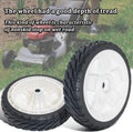 Cheemuii 119-0311 Lawn Mower Wheels 2 Pcs 8" Push Mower Front Drive Wheels Replace for Toro 119-0311 20330 20339 20350 20370 20954 137-4832