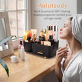 Makeup Organizer for Vanity, Cosmetic Display Case with Drawers, Fits Makeup, Skincare Products, Brushes, Lipsticks, and Other Accessories,