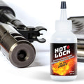 Vibra-Tite 19960 Hot-Lock Extreme High Temperature Threadlocker, Translucent