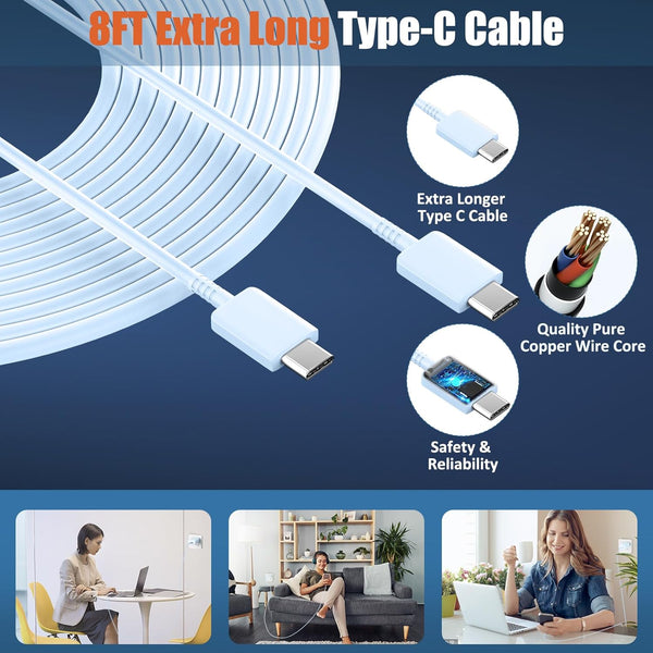 I.Phone 16 15 Pro Max Charger Fast Charging, 30W USB C I.Phone 15 16 Pro Max Fast Charger Block with 10FT Long USB C Charging Cable for Iphone 16
