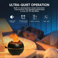 Essential Oil Diffuser, Volcano Fire Flame Aromatherapy Diffuser, 360Ml Ultrasonic Cool Mist Humidifier, Scent Aroma Diffuser with 7 Colors Light,