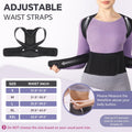 Back Brace for Women Men Posture Corrector Improve Posture Lumbar Support Shoulder Lower Upper Back Pain Relief