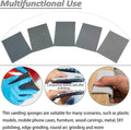 20 Pcs 3 X 4 Inch 600 Grit Sanding Sponge Set, Ultra Fine Sanding Sponges Pads, Soft Foam Hand Sander Block Wet Dry Sandpaper for Model Drywall