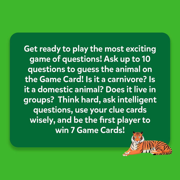 Skillmatics Guess in 10 Animal Planet, Card Game, Perfect for Boys, Girls, Kids, Teens, Adults Who Love Animals, Trivia Games, Travel Games, Gifts