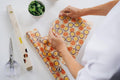 SUPERBEE Beeswax Wrap XL - Reusable Wrap for Food, Sandwiches, Cheese & Veggies - Passion
