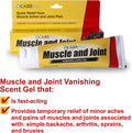 Careall Muscle & Joint Vanishing Scent Gel, 3.0 Oz. (3 Pack), Non-Greasy, Pain Relief Gel for Muscle, Back and Minor Arthritis, Topical Analgesic,