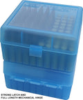 MTM 100 round Flip-Top Rifle Ammo Box 22-250, 308 Win, 243
