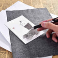 200 Sheets Carbon Paper Graphite Paper Black Carbon Transfer (8.5 X 11.5 Inch) with 5 PCS Embossing Styluses Dotting Tools for Wood Paper Canvas Craft