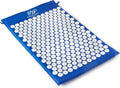 Black Mountain Products Acupressure Mat with Pillow & Carrying Bag - Acupressure Mat for Trigger Point Massage Therapy, Blue