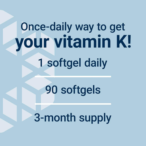 Life Extension Super K, Vitamin K1, Vitamin K2 Mk-7, Vitamin K2 Mk-4, Vitamin C, Bone/Heart/Arterial Health, 3-Month Supply, Gluten-Free, 1 Daily,