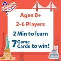 Skillmatics Guess in 10 Cities around the World, Educational Travel Toys for Boys, Girls, and Kids Who Love Card Games, Board Games, Geography and
