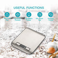 Ultrean Food Scale, Digital Kitchen Scale with LCD Display, Weight Grams and Ounces for Baking Cooking and Meal Prep, 6 Units with Tare Function,