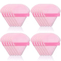 Thrilez 20Pcs Triangle Powder Puff, Loose Powder Puffs Makeup Puff for Face Powder, Setting Powder Puff for Make Up, Face Puff Pads for Press