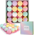 Bath Bombs Gift Set,16Pcs Organic Bath Bombs for Women Relaxing Bath Gifts for Women,Her on Birthday,Christmas