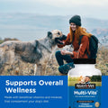 Nutri-Vet Multi-Vite Chewables for Adult Dogs, Daily Multivitamin & Mineral Supplement for Overall Health, Immune Support, and Balanced Nutrition,