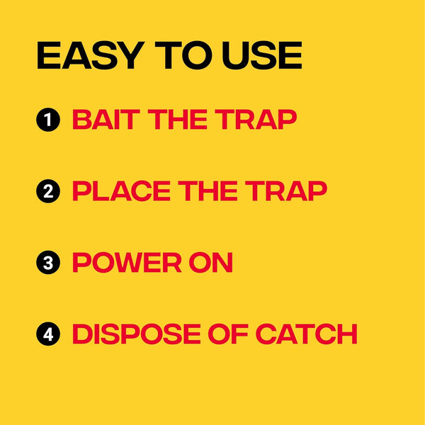 Victor Humane Mouse Traps Indoor for Home - M250B - No Touch Electric Mouse Traps for Home