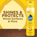 Pledge Enhancing Polish, Furniture & Wood Spray, Lemon Scent, 9.7oz (Pack of 3) 9.7 Ounce (Pack of 3)