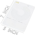 Habit Tracker with Walnut Wood Stand - 36 Months of Habit Tracking, Elegant Habit Calendar Desk for Goal Tracking