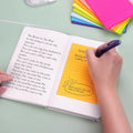 Eastern Wolf 8 Pads Lined Sticky Notes 4X6 Sticky Notes with Lines Self-Stick Note Pads 8 Bright Multi Colors, 35 Sheet/Pad