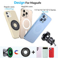 Coolpow for Magsafe Car Mount Chargerã100% Stableã 15W Magsafe Car Charger, Car Phone Holder Charger Mag Safe Car Accessories for Women Men