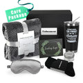 Care Package for Men Sick Friend, Get Well Soon Gifts Basket for Man, Feel Better after Surgery Recover, Thinking of You Sending Hugs Box