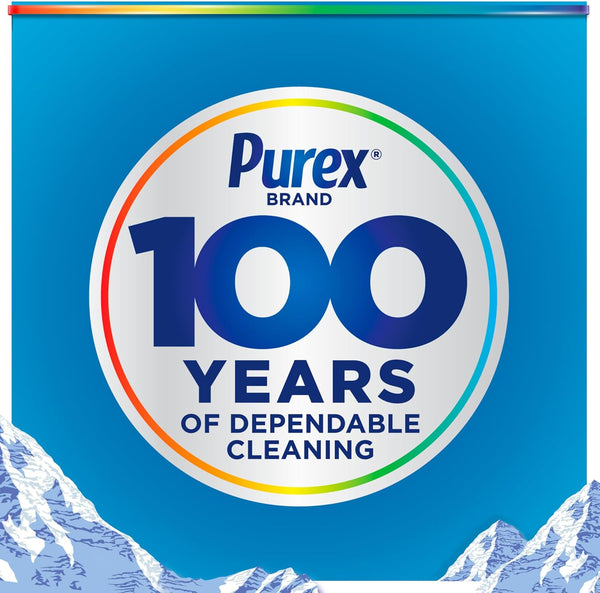 Purex Liquid Laundry Detergent, Ultra Concentrated, Mountain Breeze, 82.5 Ounce, 165 Loads