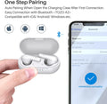 TOZO A2 Mini Wireless Earbuds Bluetooth 5.3 in Ear Light-Weight Headphones Built-In Microphone, IPX5 Waterproof, Immersive Premium Sound Long