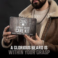 Viking Revolution Beard Care Kit for Men - Kit Includes 100% Boar Beard Brush, Wooden Comb, Beard Balm, Beard Oil, Beard & Mustache Scissors in a