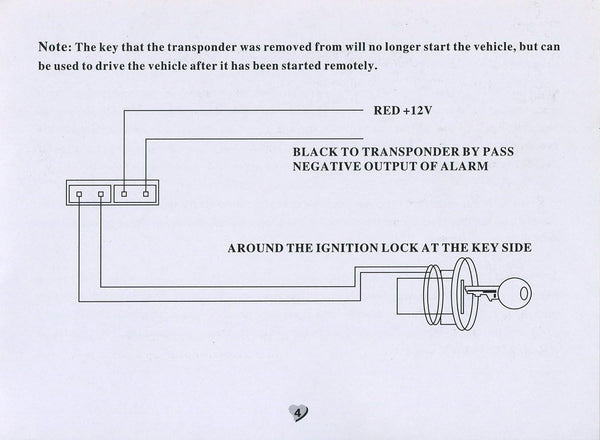 BANVIE Car Immobilizer Transponder Bypass Module for Chip Key, a Spare Chip Key Is Required, Not Fit for Other Immobilizer Way