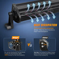 LED Light Bar Nilight 42Inch 240W Spot Flood Combo LED Driving Lamp off Road Lights LED Work Light for Trucks Boat Jeep Lamp