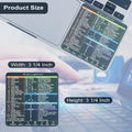YINOVEEN Design for Mac OS System Keyboard Shortcut Sticker(5 PCS), New Flag for 13-16" Macbook Pro 13/14 /15/16 /Macbook Air 13, Imac 21 24 27