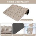 Foot Acupressure Mat and File, Foot Massage Mat anti Fatigue Standing Desk Office Reflexology for Bathroom Offic Yoga Travel Acupressure Tool