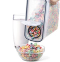 Cereal Containers Storage Set - 4 Piece Airtight Large Food Storage Containers(135.2Oz), BPA Free Dispenser Plastic Cereal Storage Containers