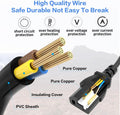 Computer Power Cord - 4FT, 3 Pack 3 Prong AC Power Cable Made for Dell, Samsung, LG, Sony & More Computer Monitors - NEMA 5-15P to IEC60320 C13,