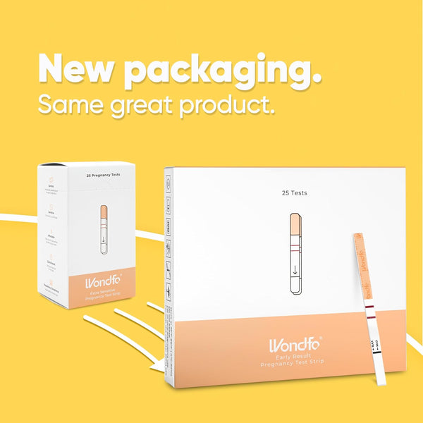 Wondfo Early Result Pregnancy Test Strips - Get Results 6 Days Sooner than Missed Period-Sensitive and Accurate HCG Testing Kit at 10 Miu/Ml