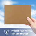 Valbox 200 Qty A7 Invitation Envelopes 5 X 7, 120GSM Brown Kraft Paper Envelopes for 5X7 Cards, Self Seal, Weddings, Invitations, Baby Shower,