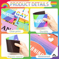Ricabili LGBTQ Pride Prank Bumper Stickers - 12Pcs Rainbow Pride Funny LGBTQ Prank Bumper Stickers Strong Magnetic Car Home Decor Good LGBTQ Gift