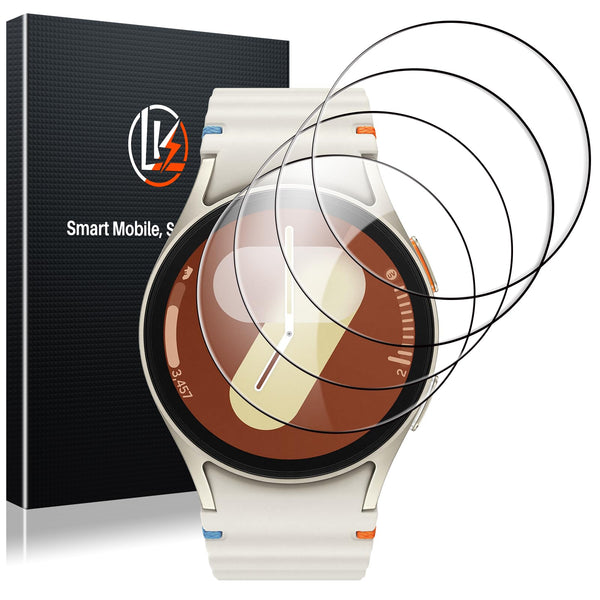 LK 4 Pack for Samsung Galaxy Watch 7 Screen Protector 40Mm, Perfectly Fit, Top 9H Tempered Glass for Galaxy Watch 6/5/4/ FE 40Mm Screen Protector,