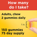 Nature Made Vitamin C 250 Mg per Serving, Dietary Supplement for Immune Support, 150 Gummies, 75 Day Supply